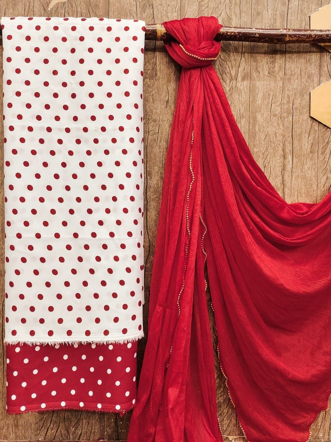 Moda Rapido Printed Unstitched Regular Crepe Dress Material