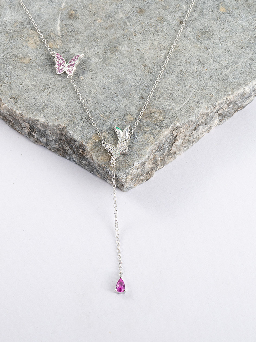 SRIYA Women Silver-Plated Antique Necklace