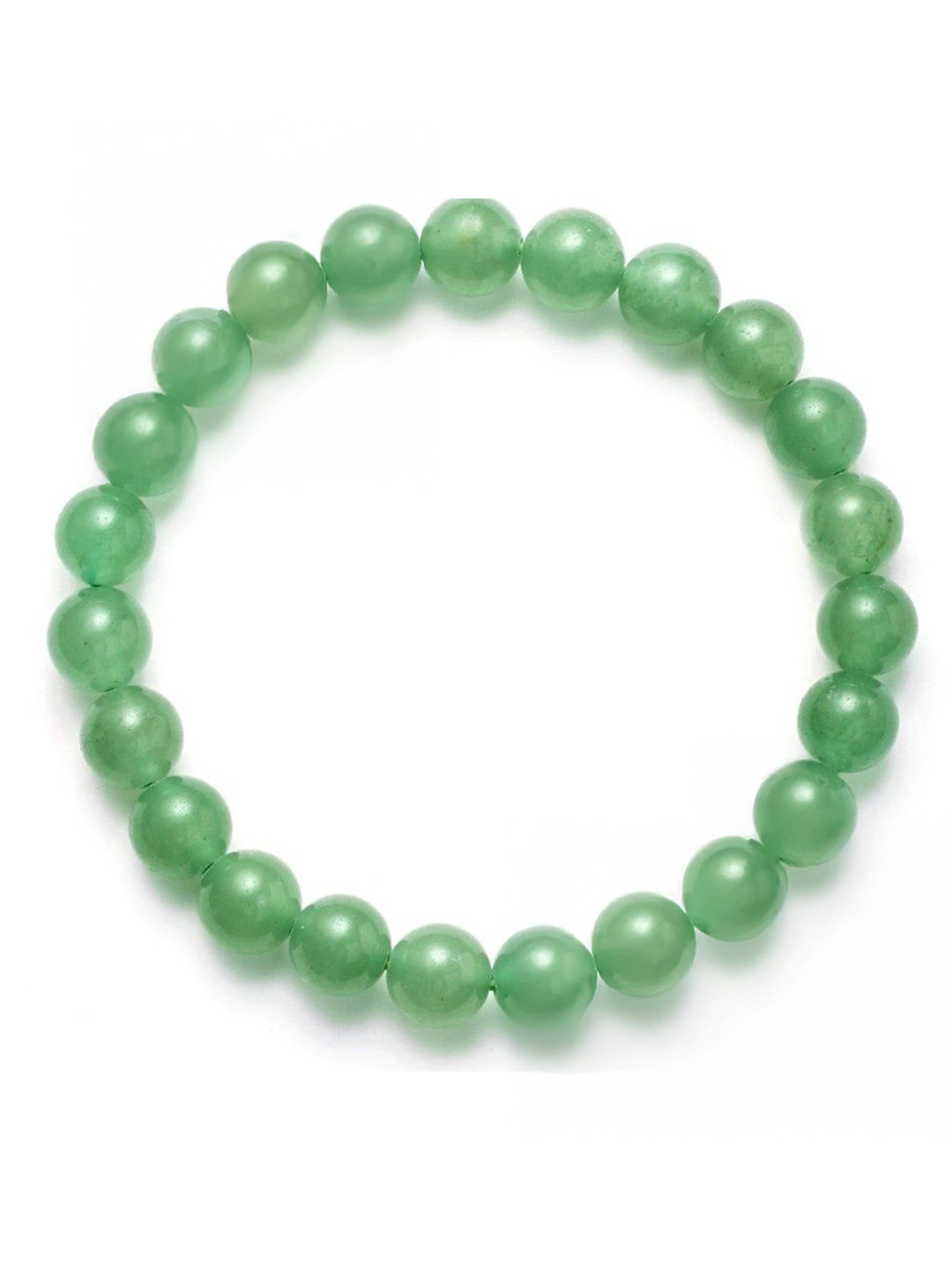 ARDLOR Sterling Silver Crystals Studded Elasticated Bracelet