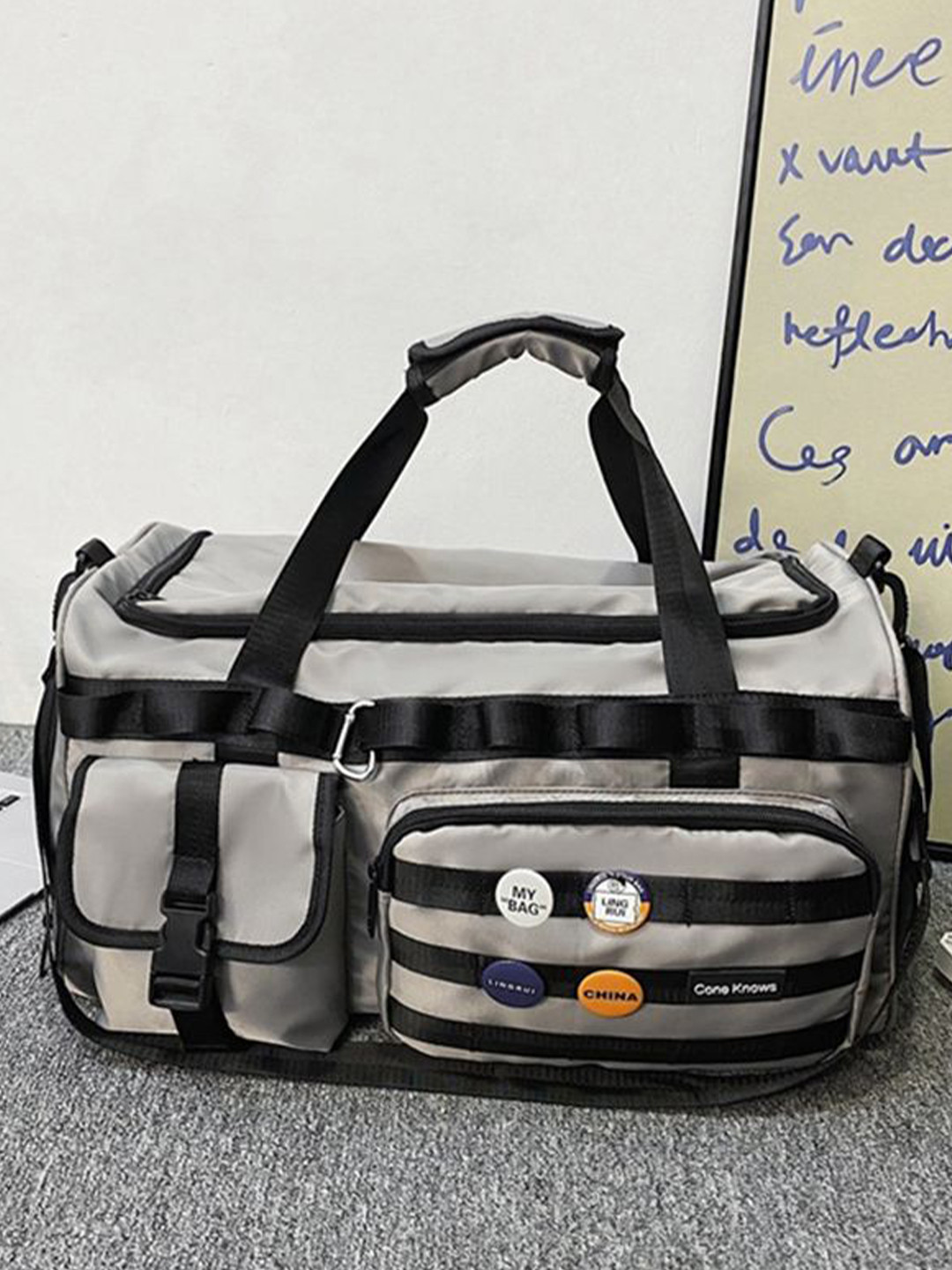 StyleCast x Revolte Men Large Casual Duffel Bag