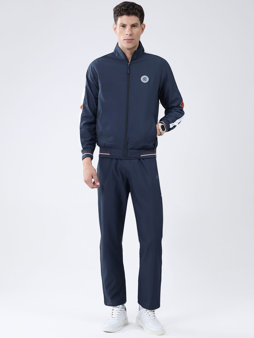 Monte Carlo Men Mock Neck Track Suit