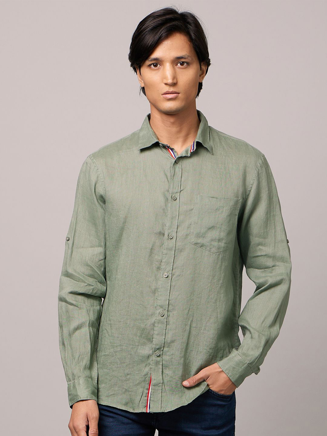 Celio Regular Fit Linen Shirt