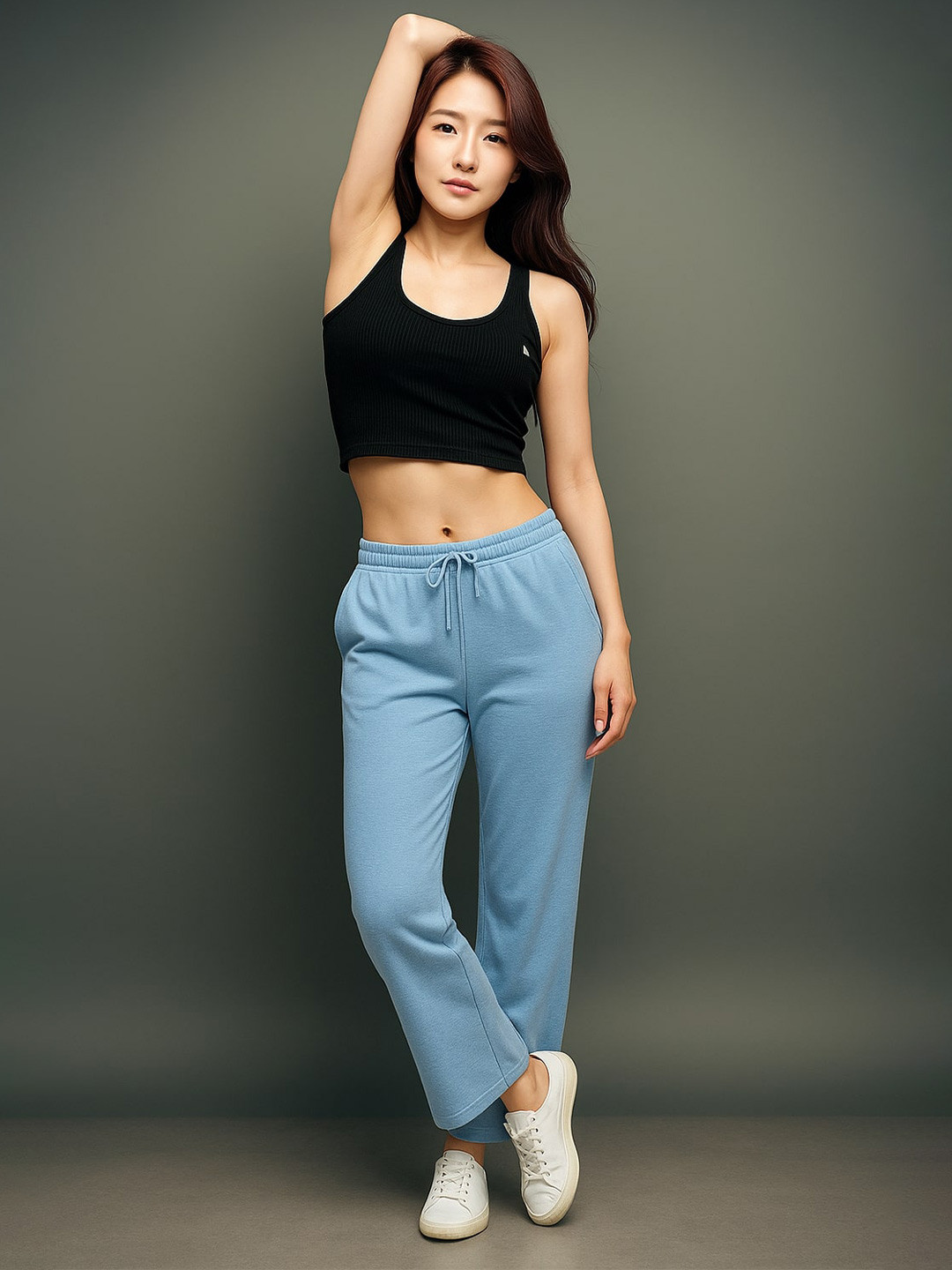 STARFOX Women Wide Leg Track Pants