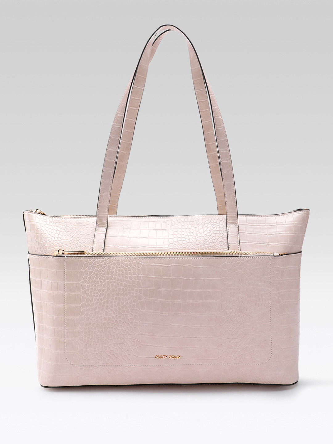 Allen Solly Animal Textured 15.6 Inch Laptop Shoulder Bag