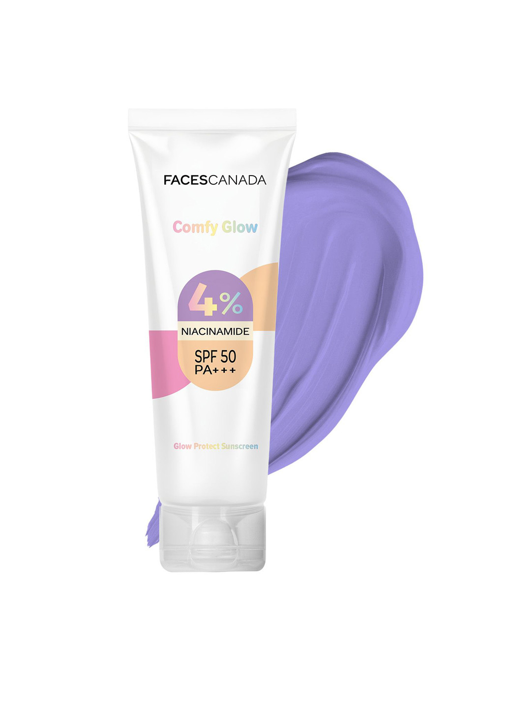 FACES CANADA Comfy Glow Sunscreen With SPF50 & 4 % Niacinamide - 30 ml