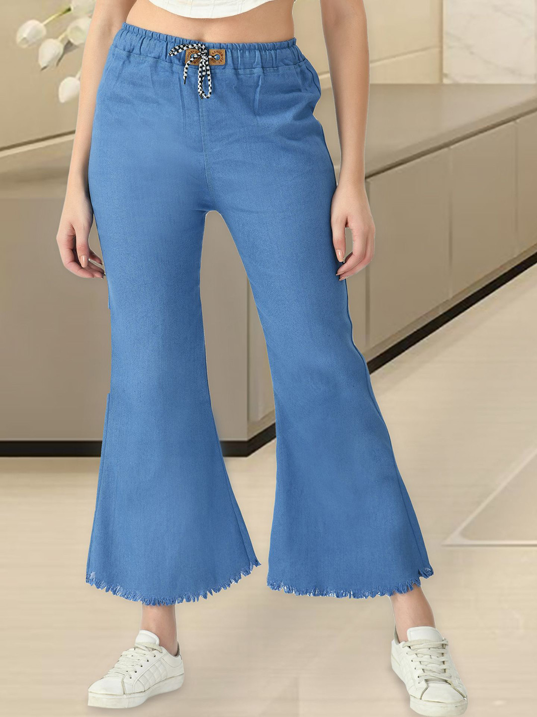 NEUNK Women Comfort Straight Fit Stretchable Jeans