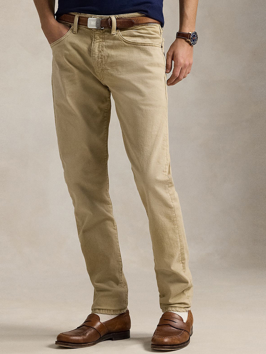 Polo Ralph Lauren Men Regular Fit Slim-Leg Cotton Sullivan Stretch Jeans