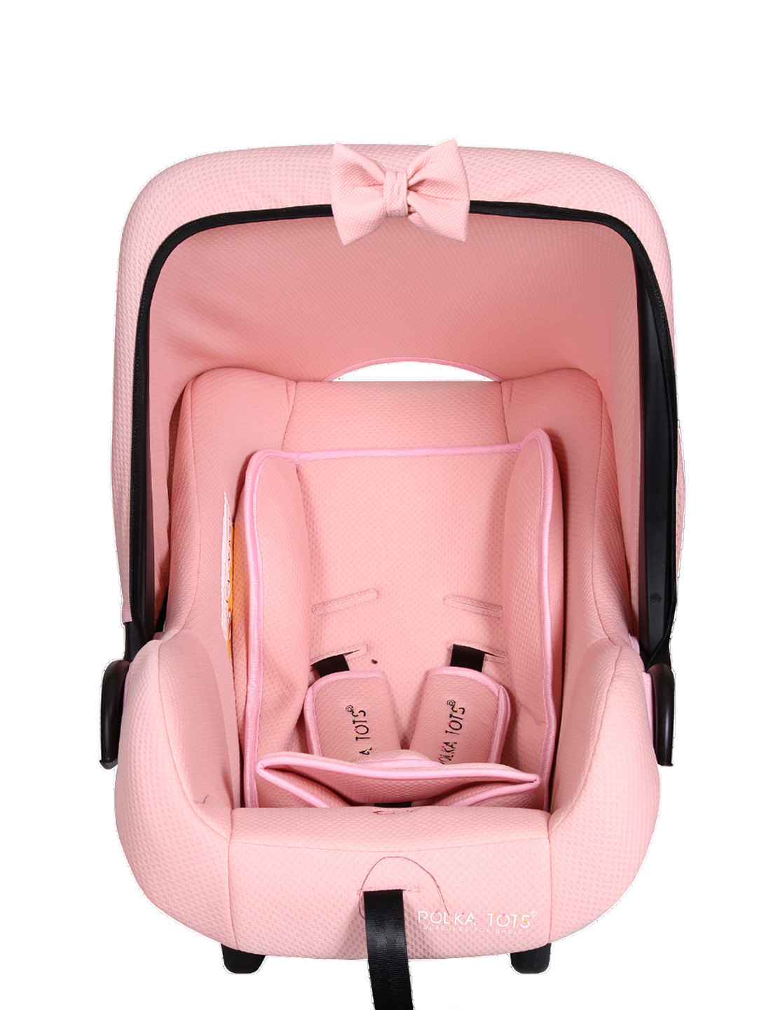 Polka Tots Kids Cum Carrycot with Fancy Bow Car Seats