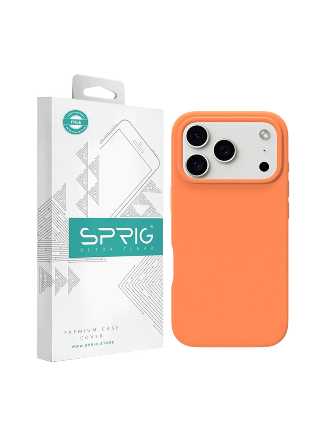SPRIG Liquid Silicone iPhone 17 Pro Back Case