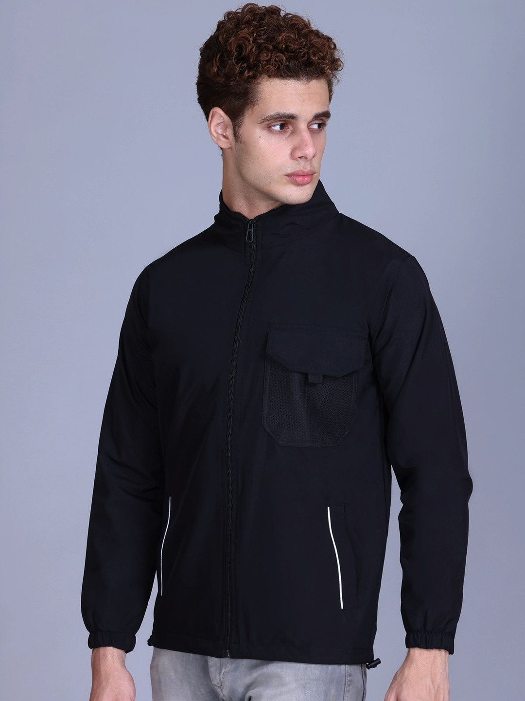 TFA THE FASHION ADDICTION Windcheater Training Or Gym Biker Jacket