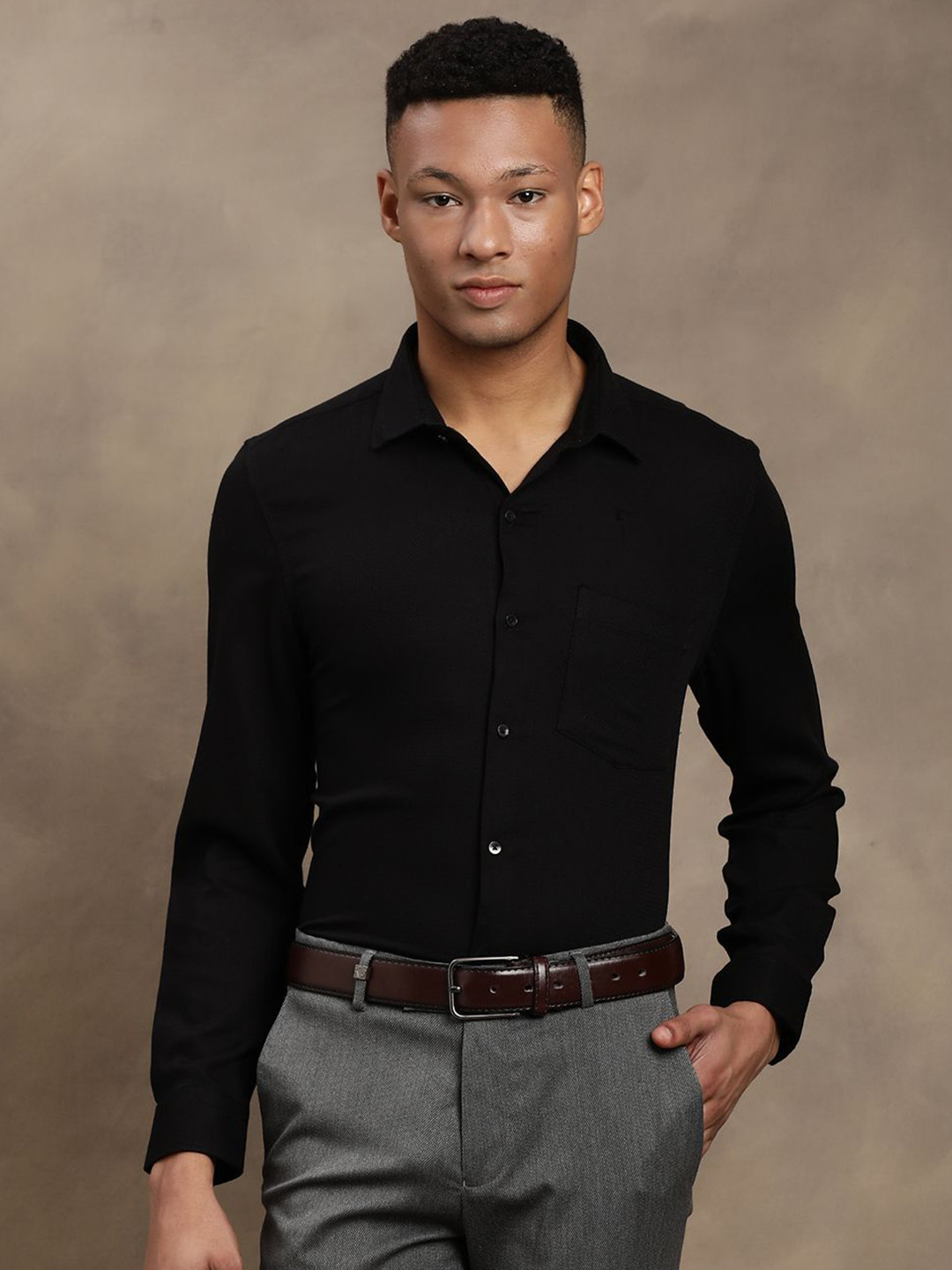 Turtle Long Sleeves Pure Cotton Formal Shirt