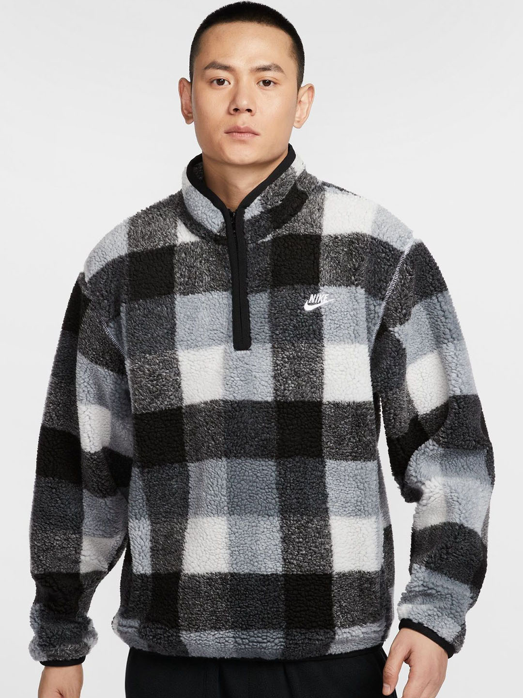 Nike Club Men's Winterized Half-Zip Jacket