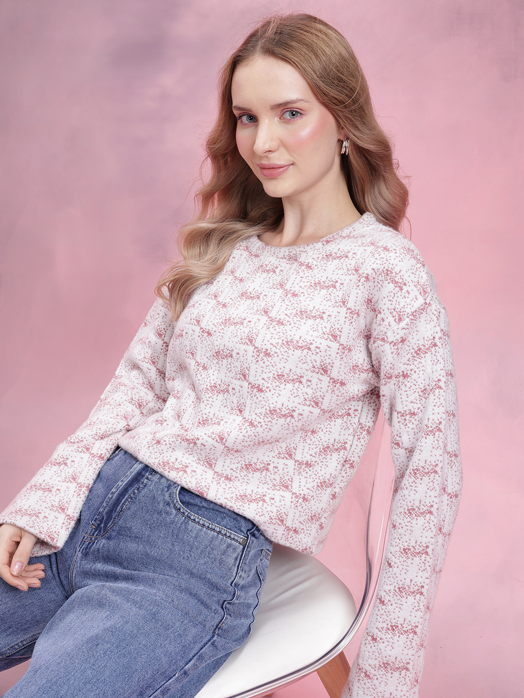 DressBerry Abstract Design Pullover