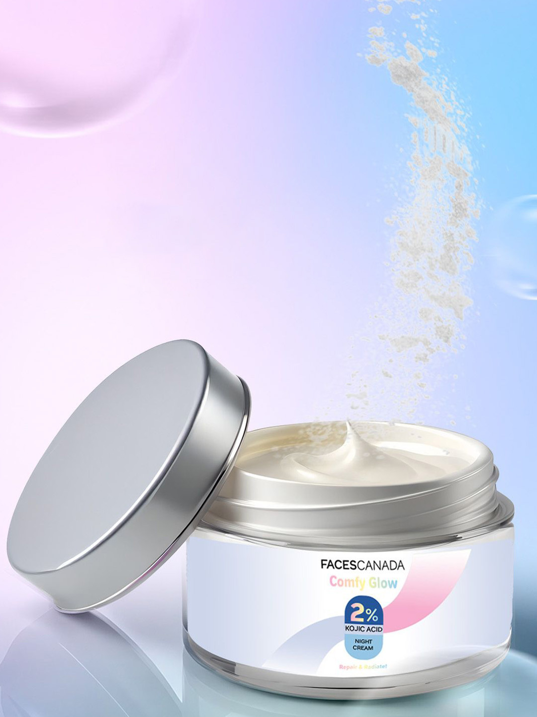 FACES CANADA Comfy Glow 2% Kojic Acid Night Cream - 25 g