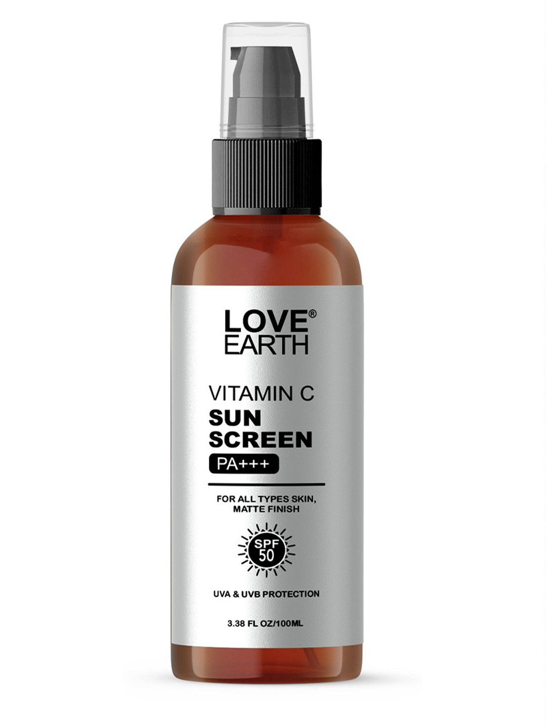 LOVE EARTH Vitamin C Sunscreen SPF-50 - 100ml