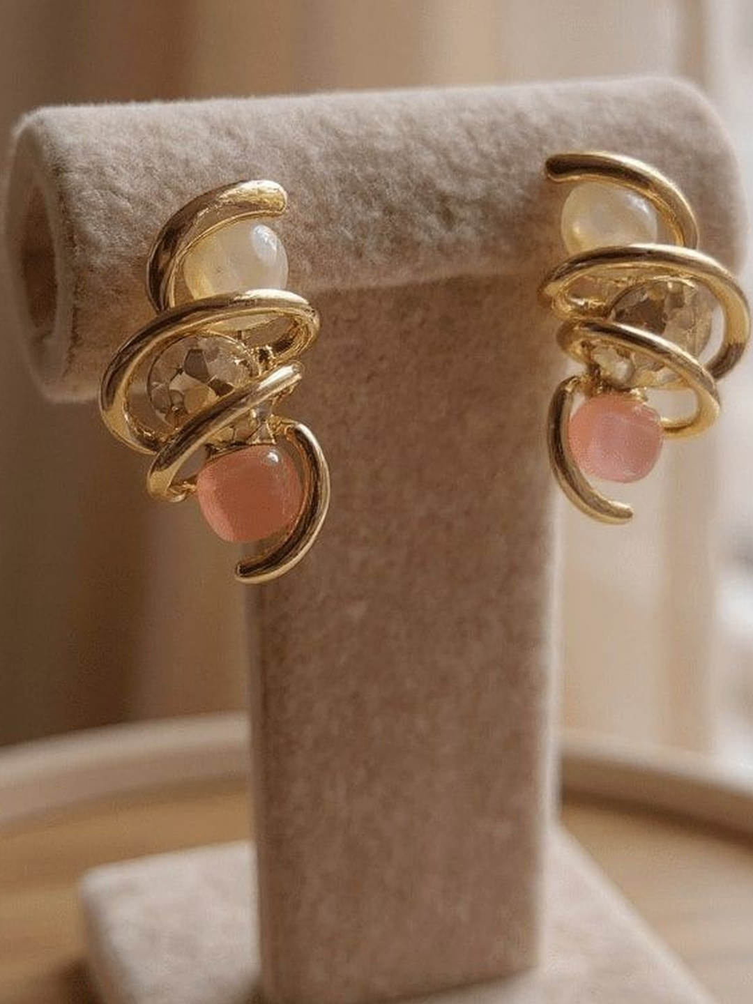 CALVIN GLAM Women  Metal Earrings