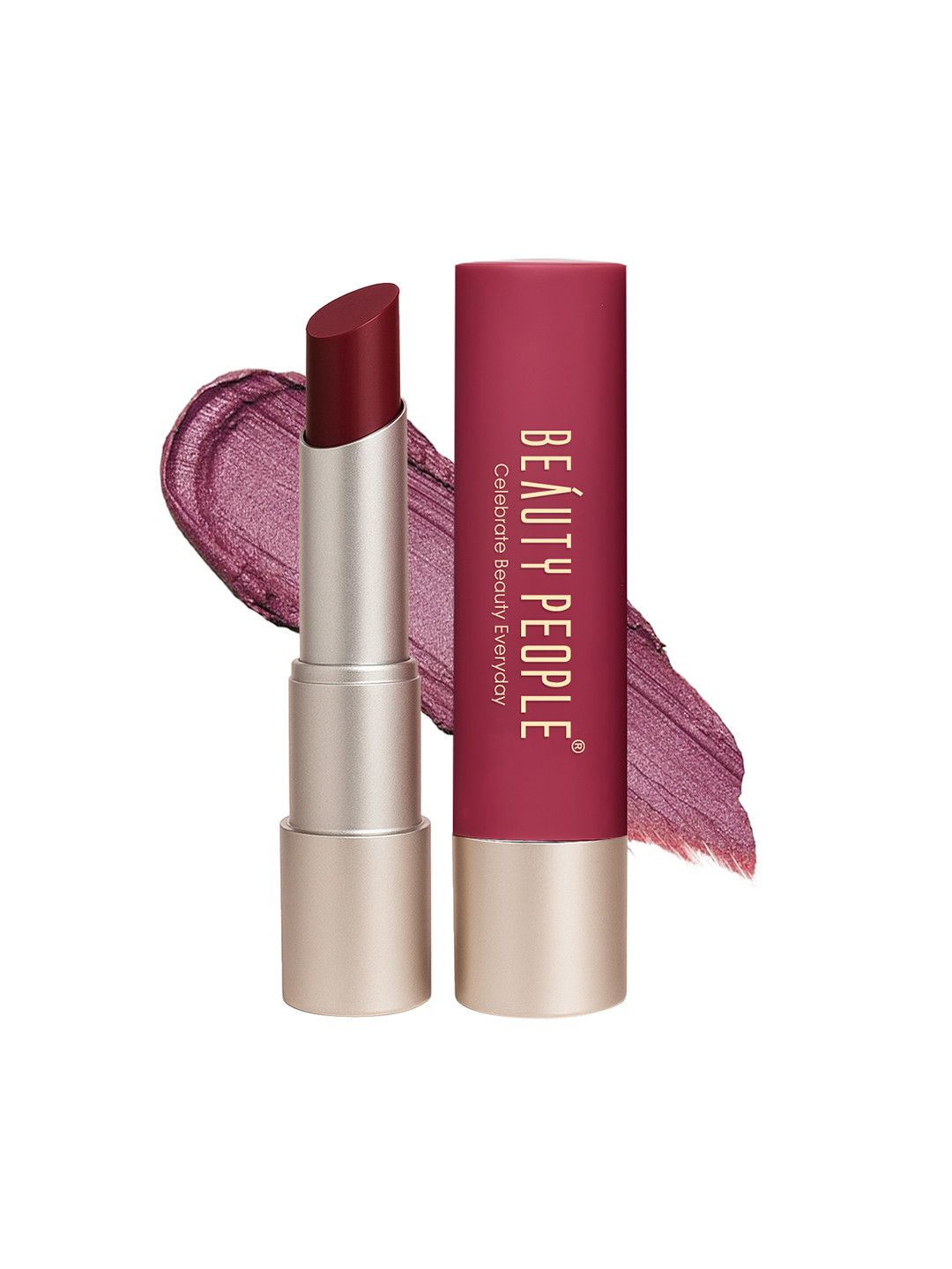 Beauty People Desi Diva Matte Lipstick - 12 Hrs Stay - Rosewood Flame