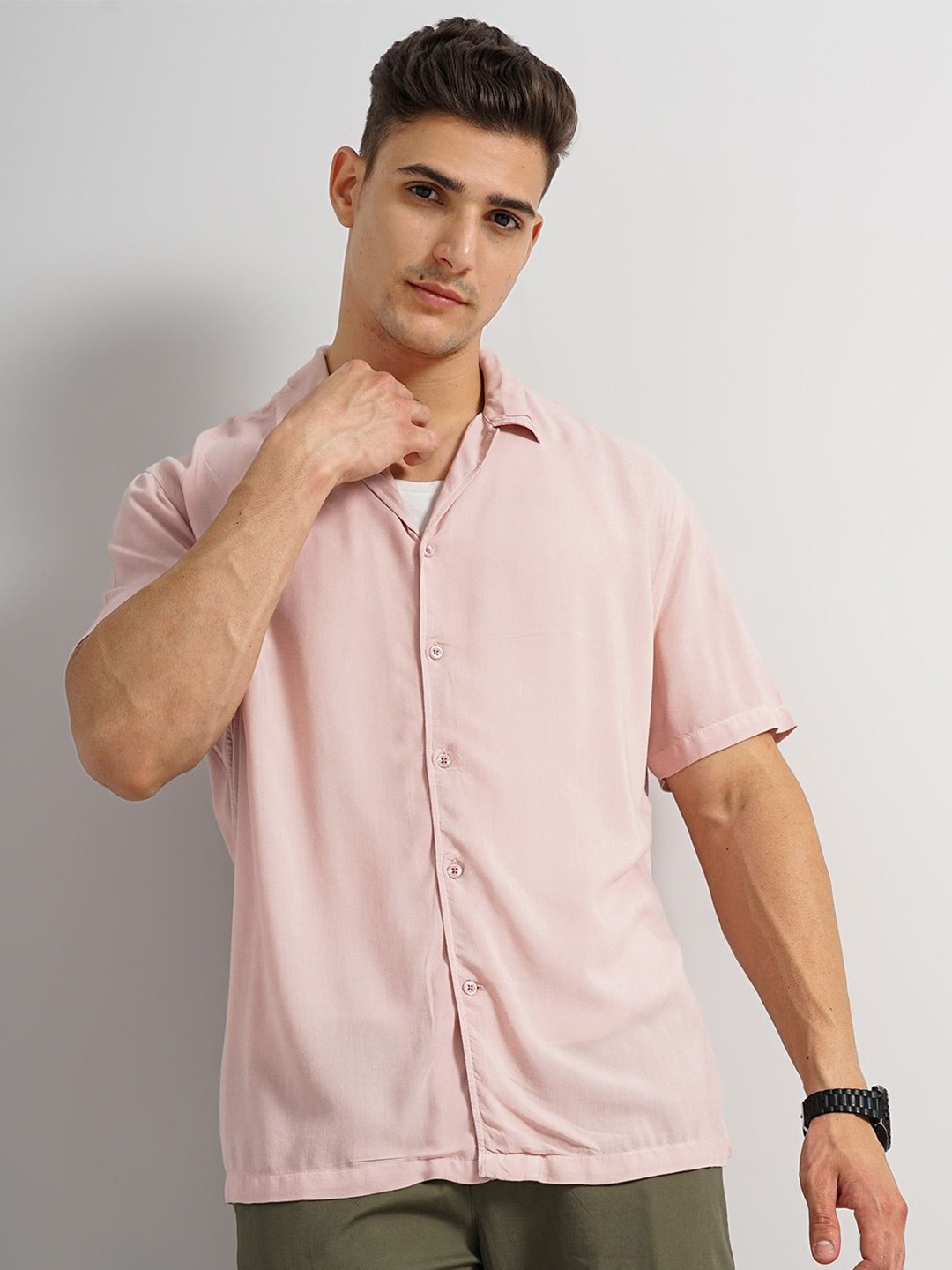 Celio Regular Fit Overdye Shirt