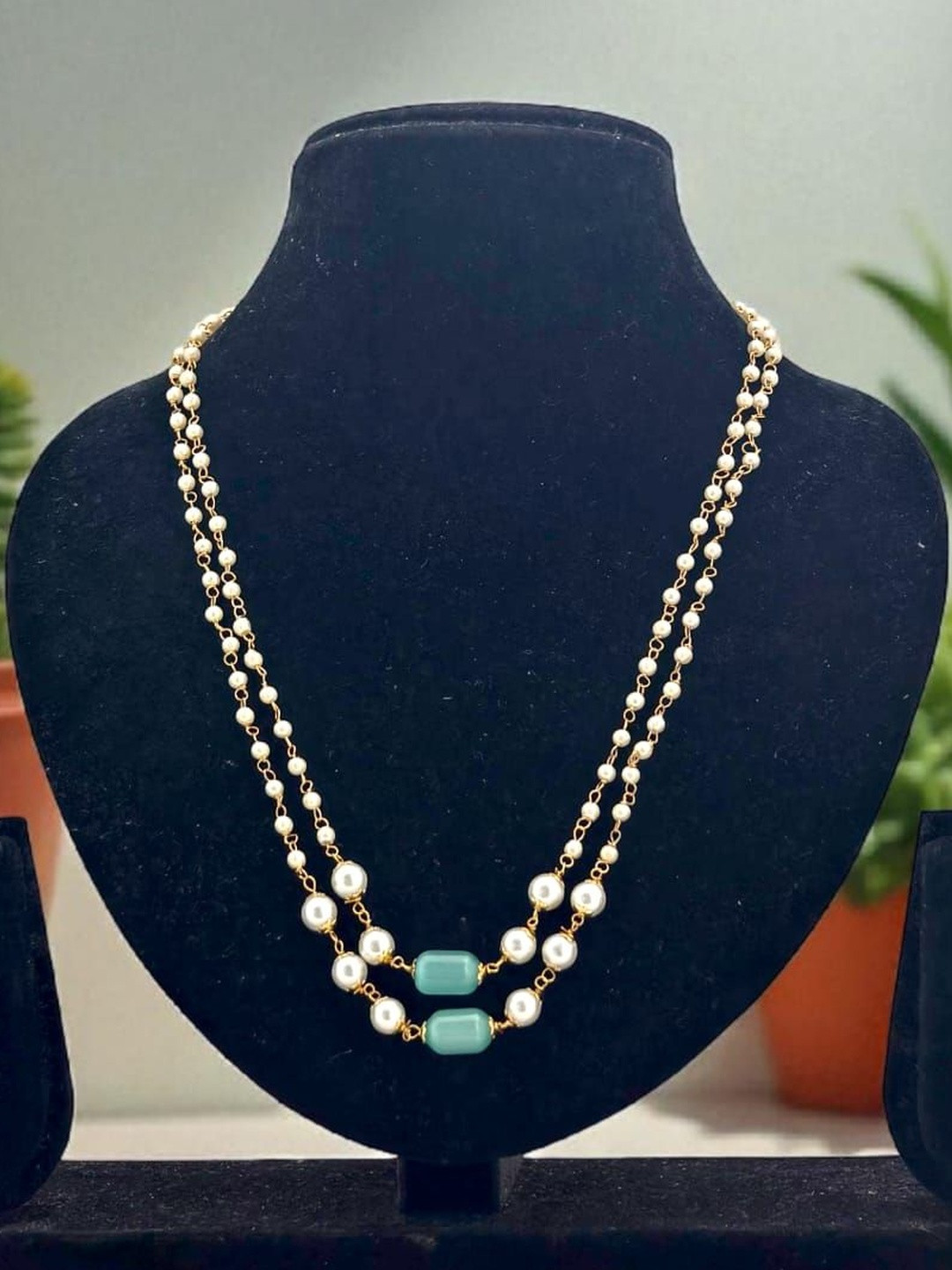 BFC - BUY FOR CHANGE Gold-Plated Artificial Stones Alloy Necklace