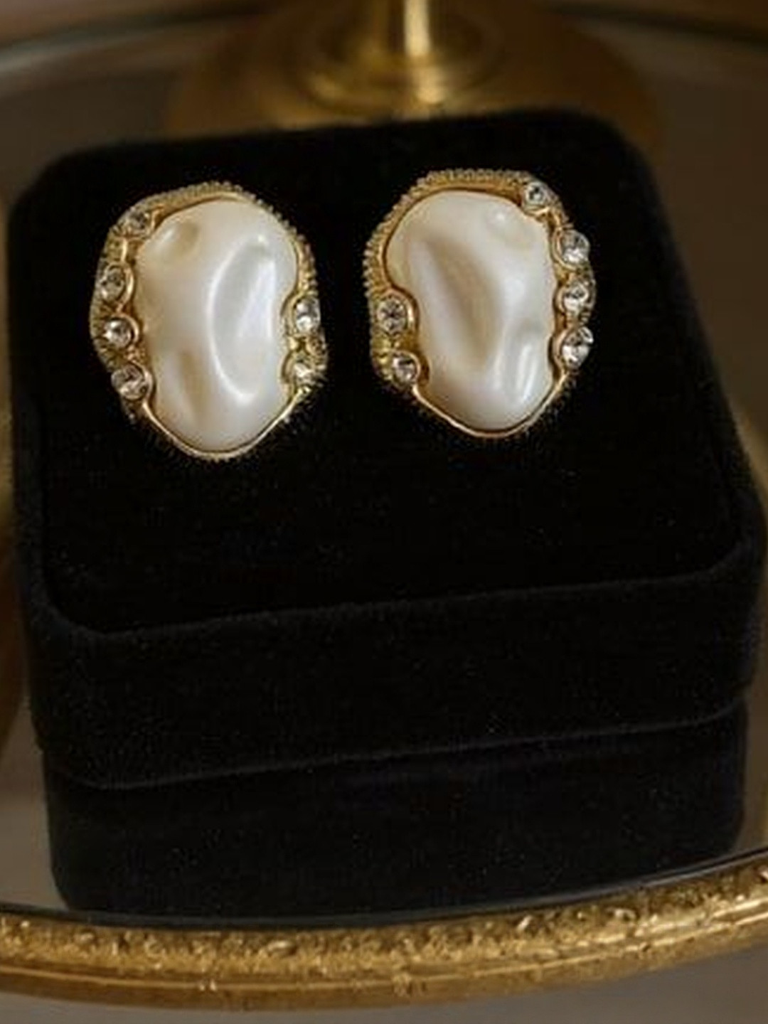 CALVIN GLAM Women  Metal Earrings