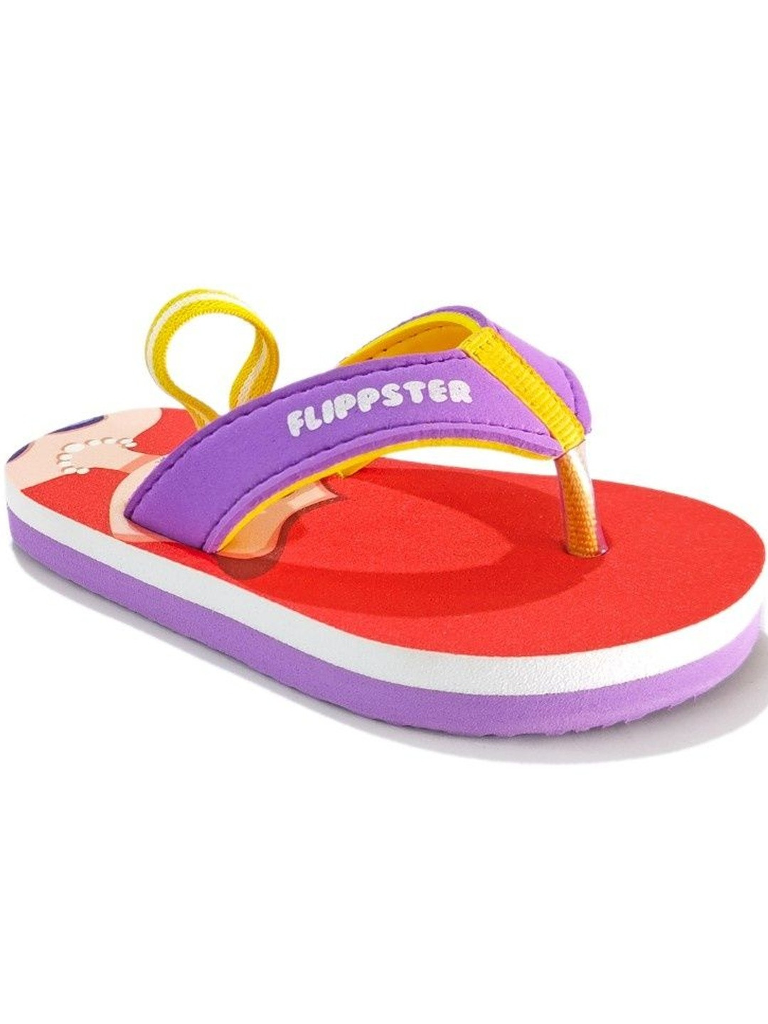 FLIPPSTER Kids Color Blocked Flip Flops