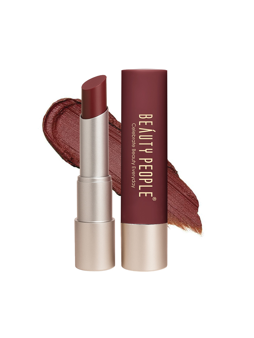Beauty People Desi Diva Matte Lipstick - 12 Hrs Stay - Berry Drama