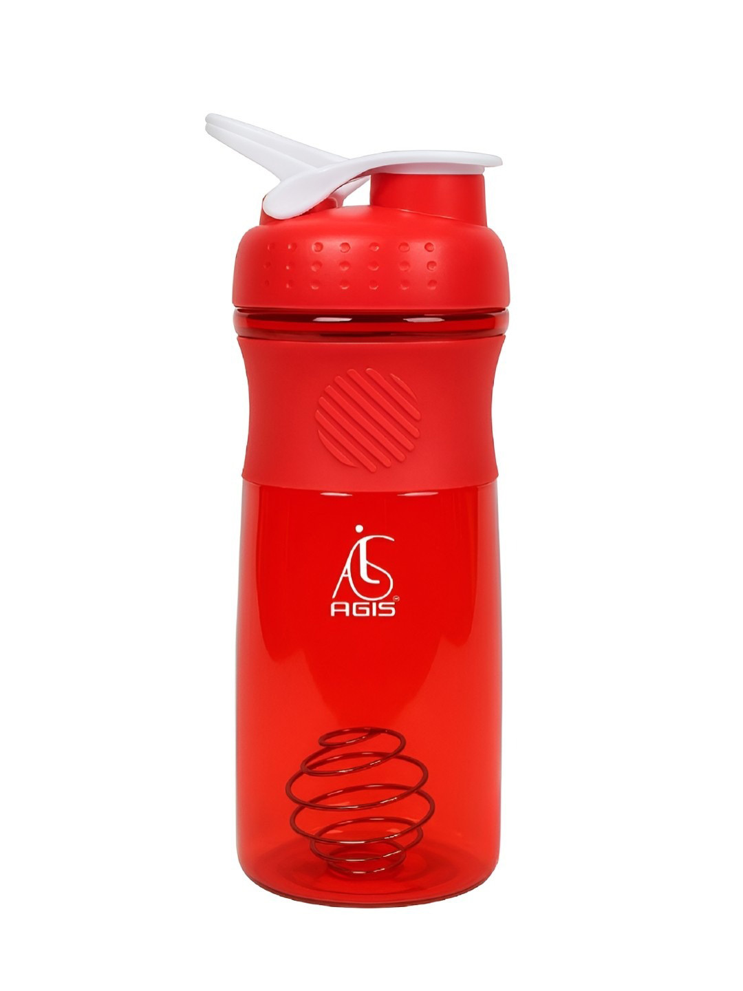 AGIS Red Plastic Printed Water Bottle 760 ml