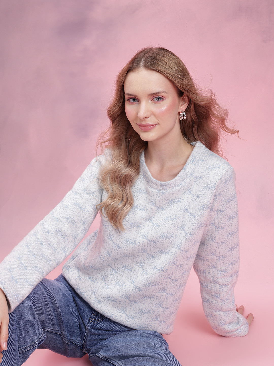 DressBerry Abstract Design Pullover