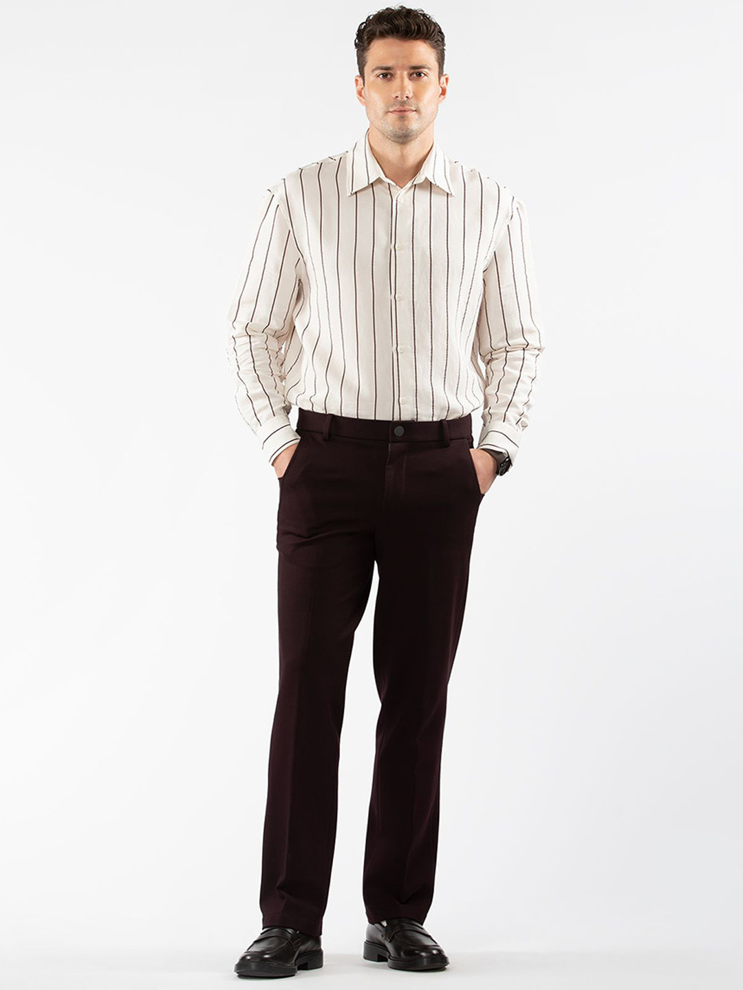 LOVE PANGOLIN Tapered-Fit Work Trouser
