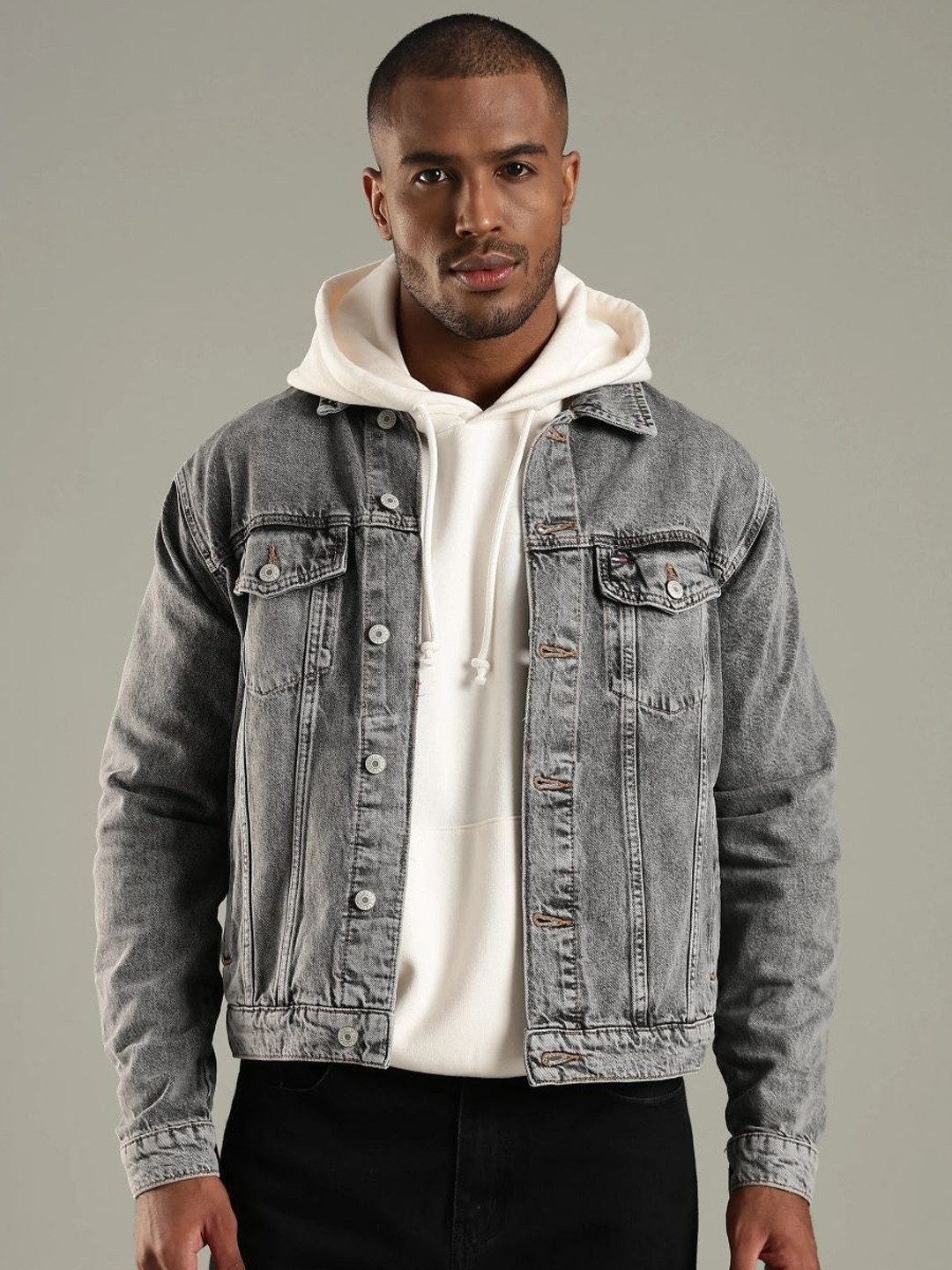 Tommy Hilfiger Colourblocked Denim Jacket