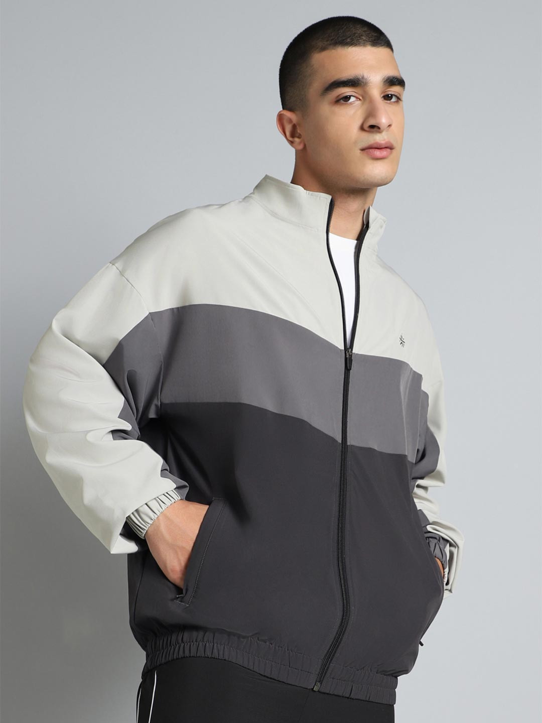 CULT Men Multicolour Training Relaxed Fit Layering Jacket