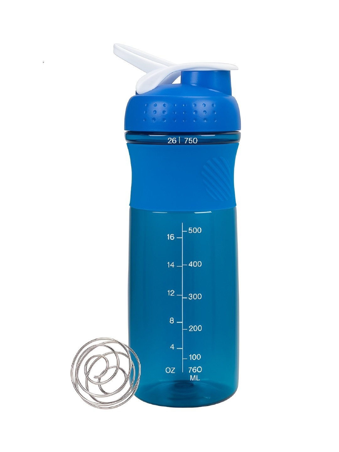 AGIS Blue & White Plastic Printed Water Bottle 760ml