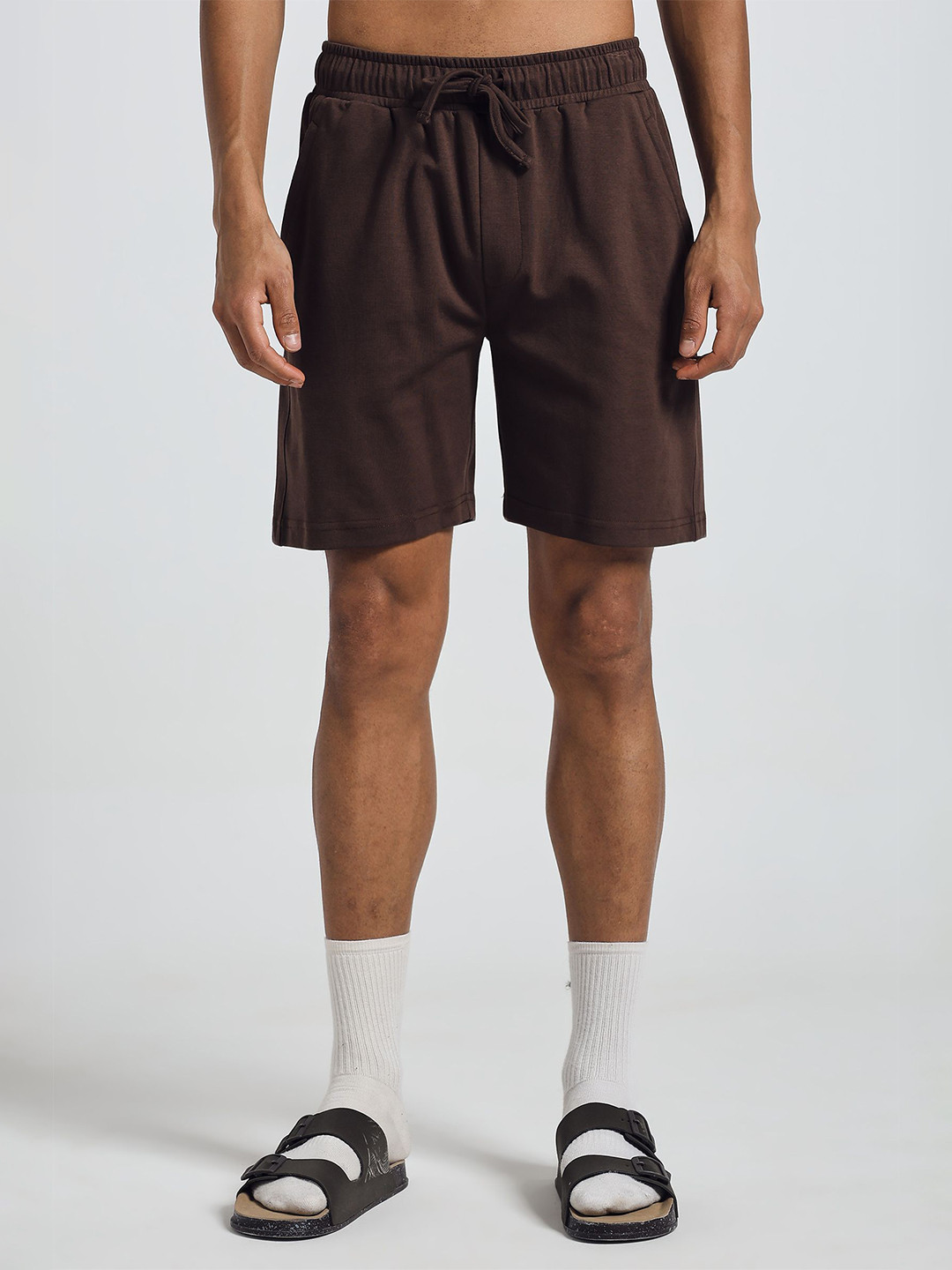 KOR Men Mid-Rise Inner Elastic Lounge Short