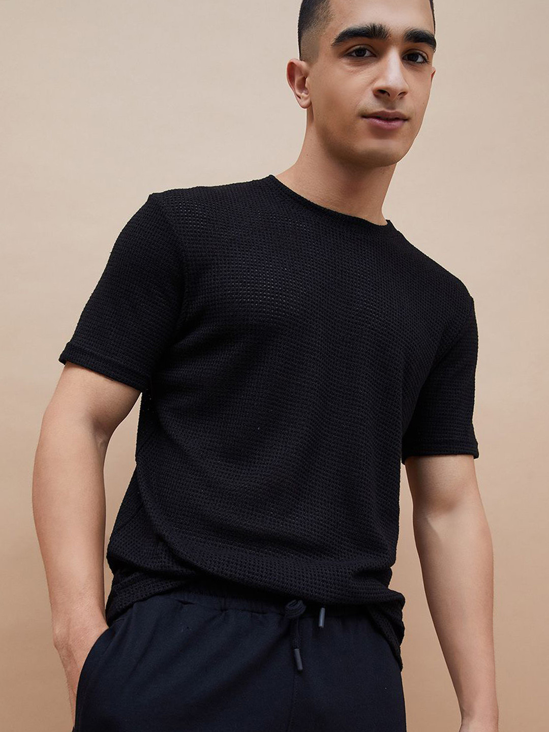 Fame Forever by Lifestyle Self Design Regular Fit Cotton T-shirt