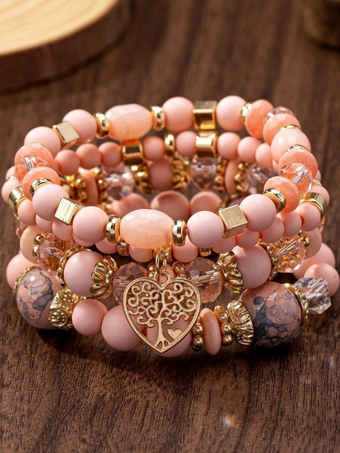 SAPRAA TRENDS Women Gold-Plated Plastic Bracelet