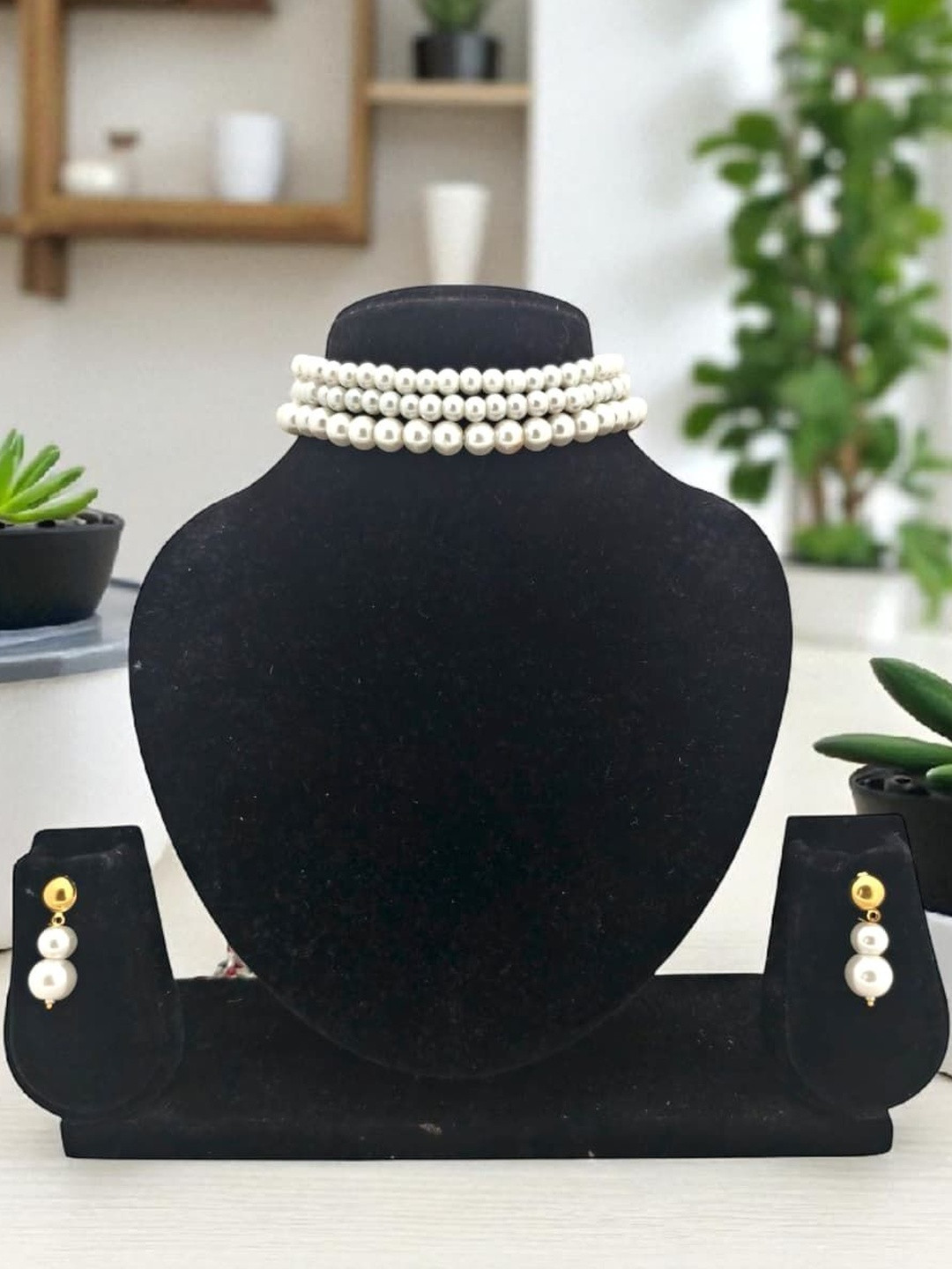 BFC - BUY FOR CHANGE Gold-Plated Pearls Alloy Necklace