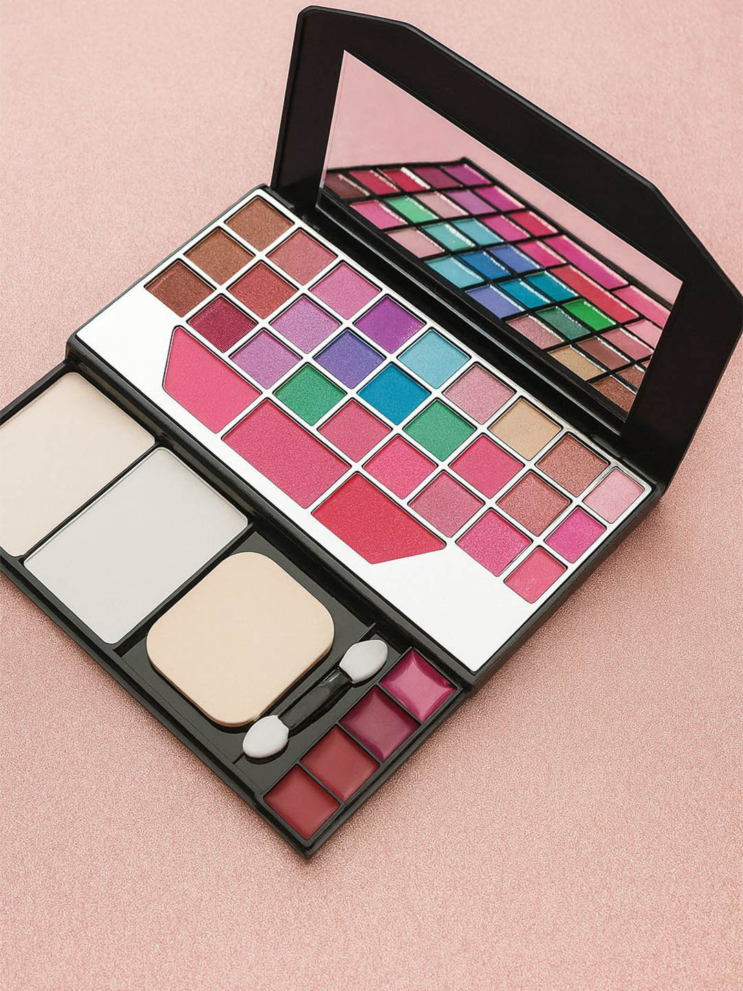 Skin Oza Lip Colors Blushes Blender & Eye-Shadow Palette Makeup Kit 36 g