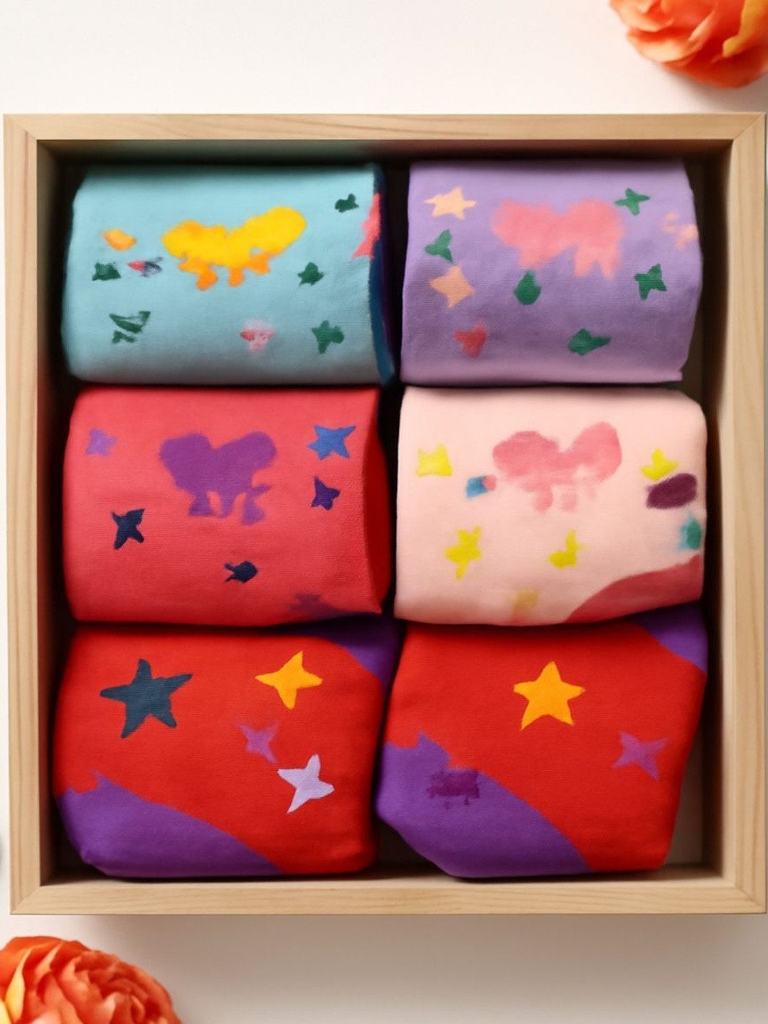 Cortica Kids Pack of 6 Assorted Cotton Lycra Socks