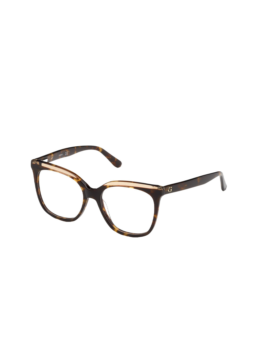 GUESS Women Tortoise Shell Full Rim Wayfarer Frames