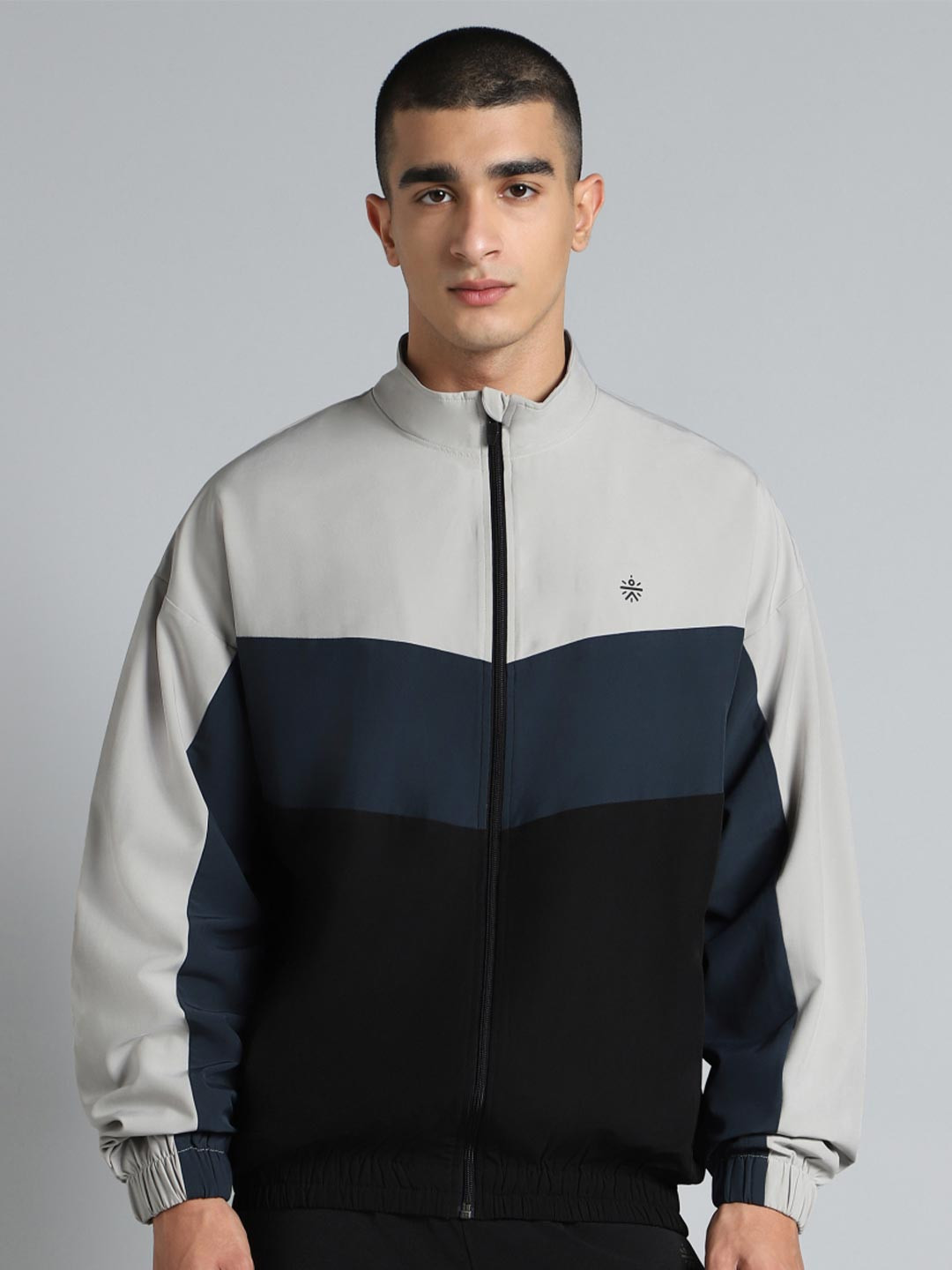 CULT Men Multicolour Training Relaxed Fit Layering Jacket