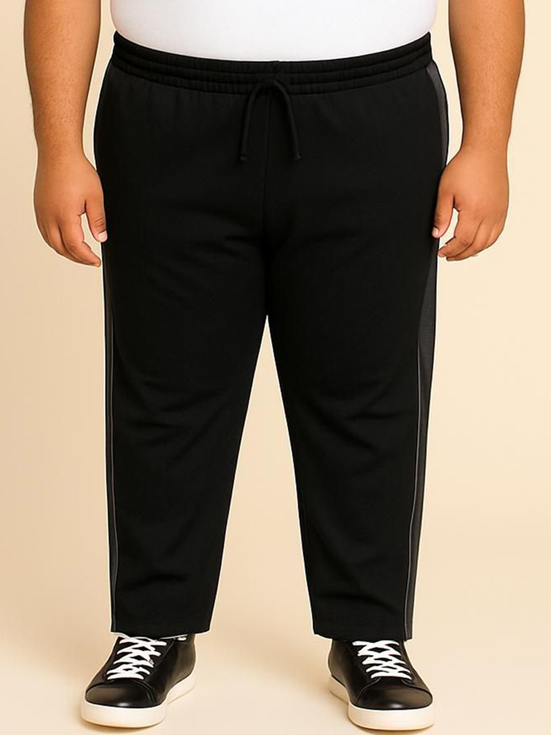 Apraa & Parma Men Plus Size Side Pockets Track Pants