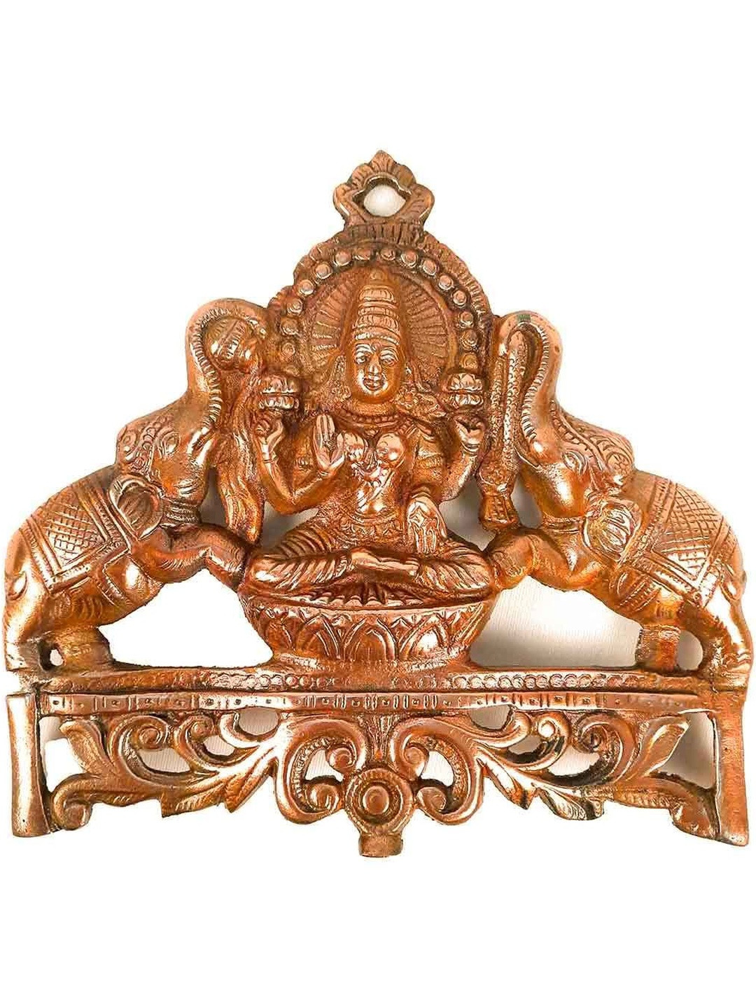 apka mart Bronze Goddess Laxmi ji Wall Hanging for Pooja