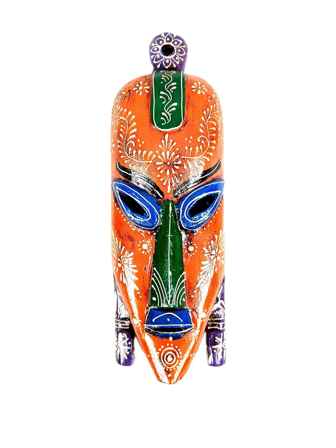 apka mart Handcrafted Tribal Mask Wall Hanging