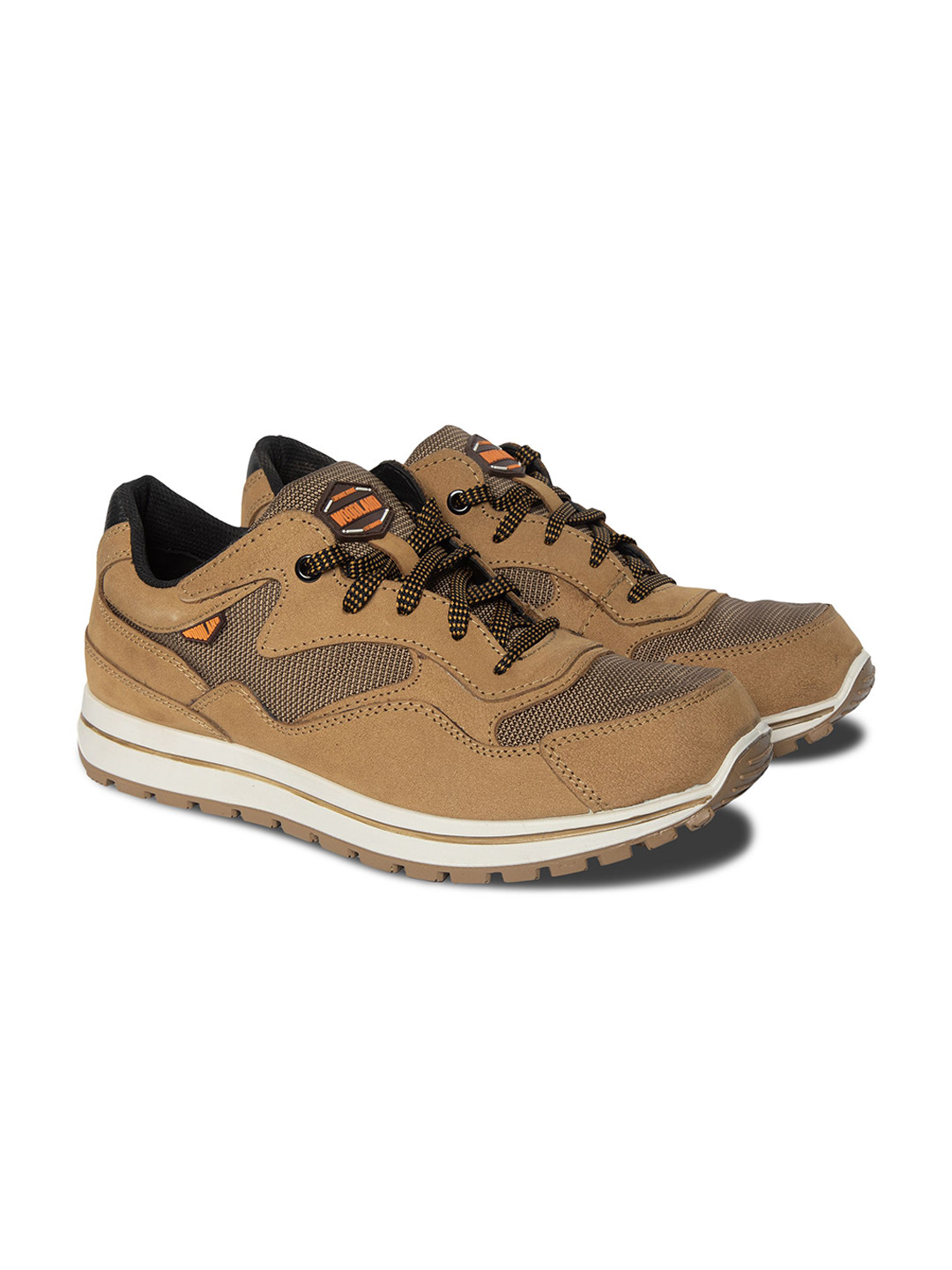 Woodland Colourblocked Nubuck Sneakers