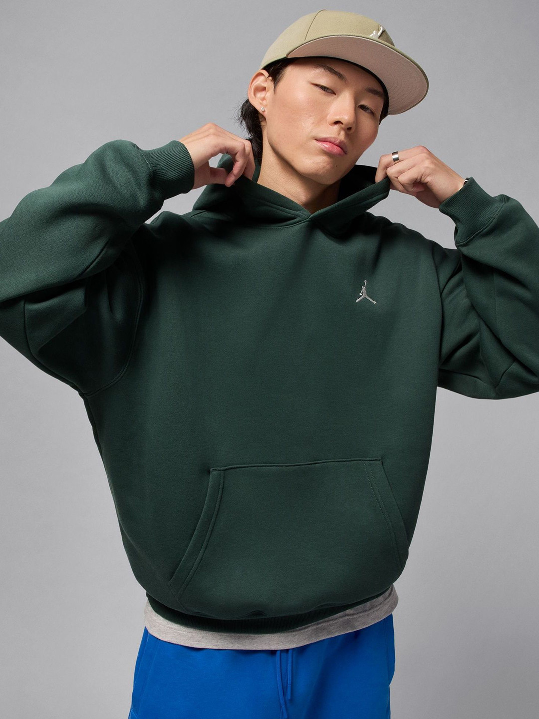 Nike Jordan Brooklyn Fleece Men's Oversized Pullover Hoodie