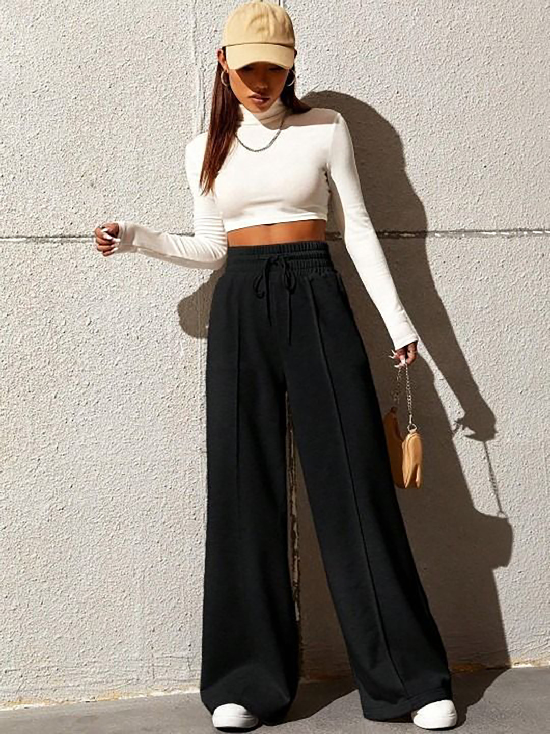 YOU FOREVER Women Baggy Cotton Track Pants