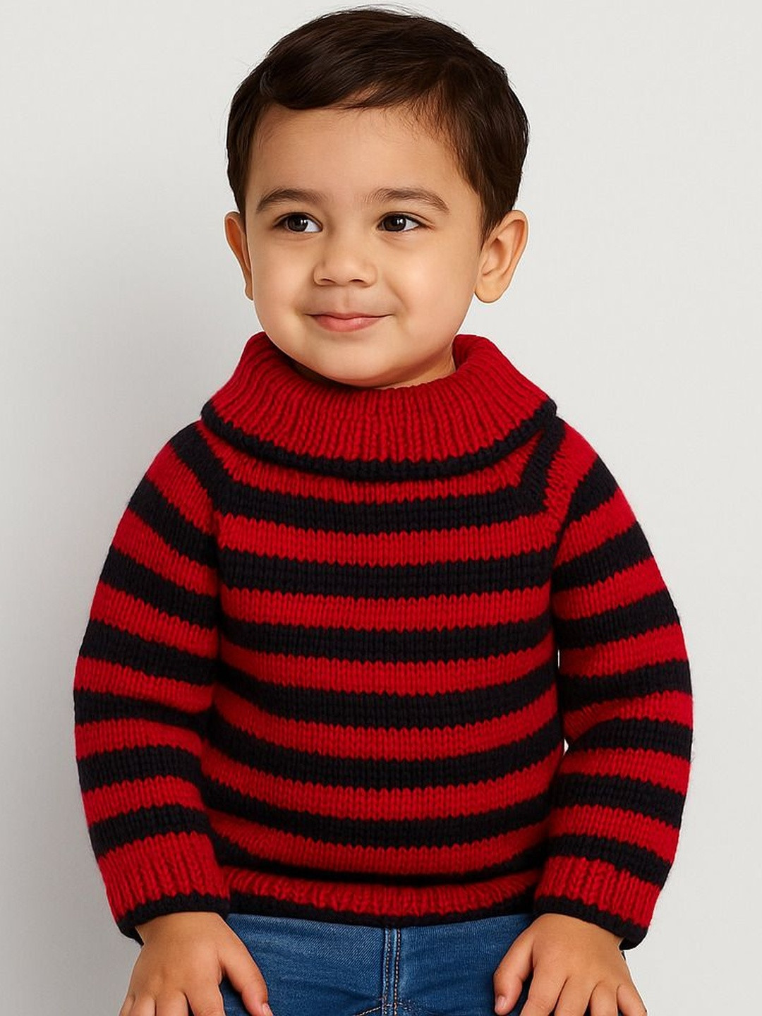 Sabinagarments Kids Multi Knitted Sweater