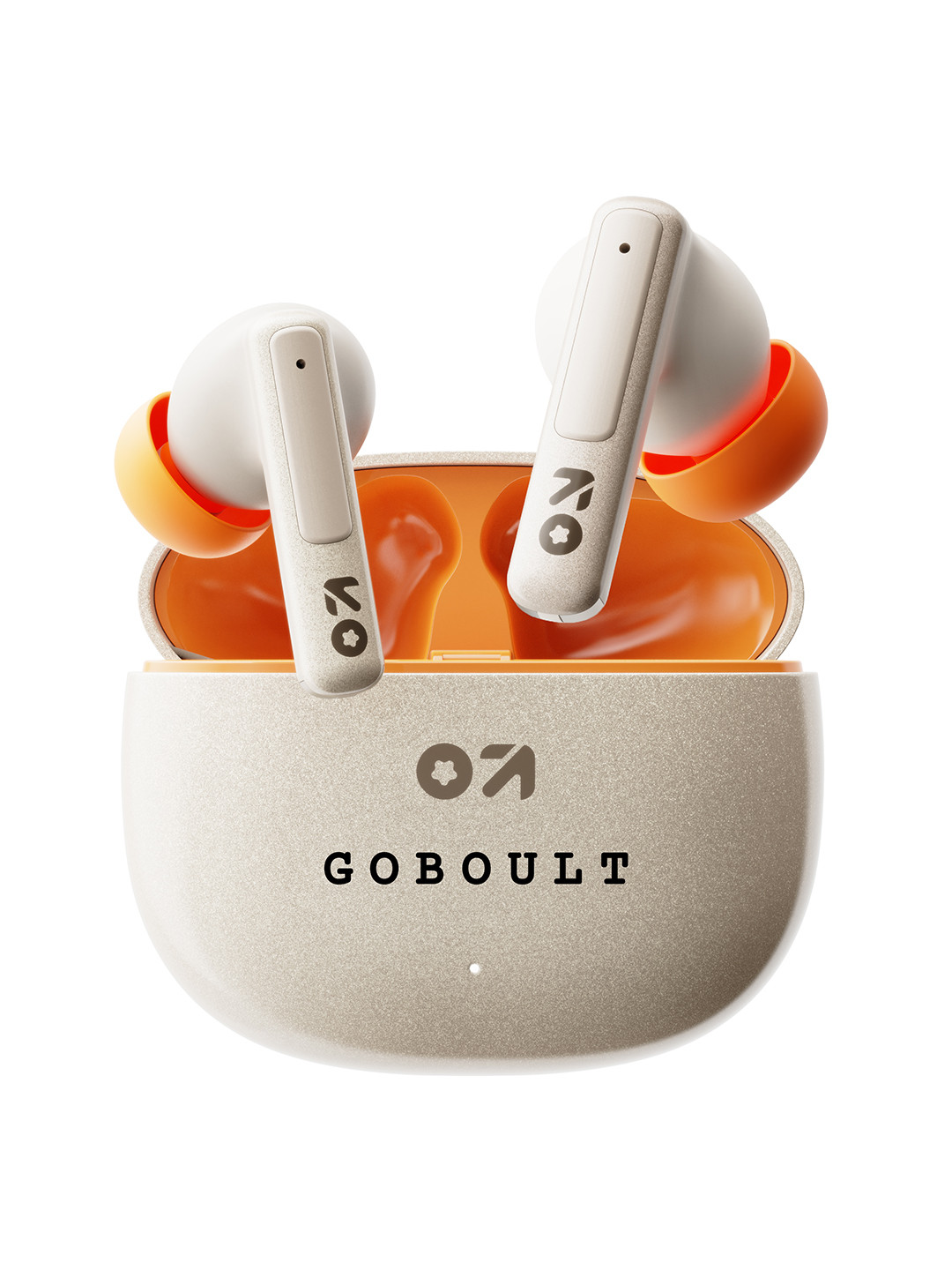 GOBOULT W60 with Zen ENC Mic, 50H Battery, Fast Charging, Pro+ Calling, Bluetooth Earbuds