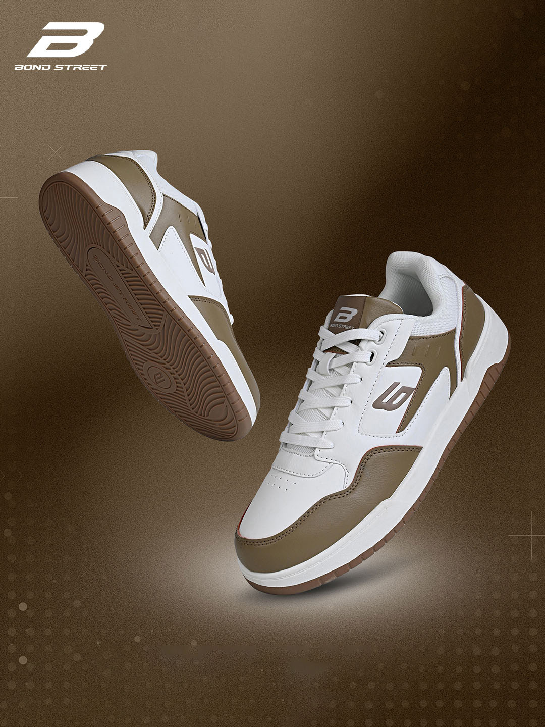 Bond Street Hustle Men Colourblocked Sneakers