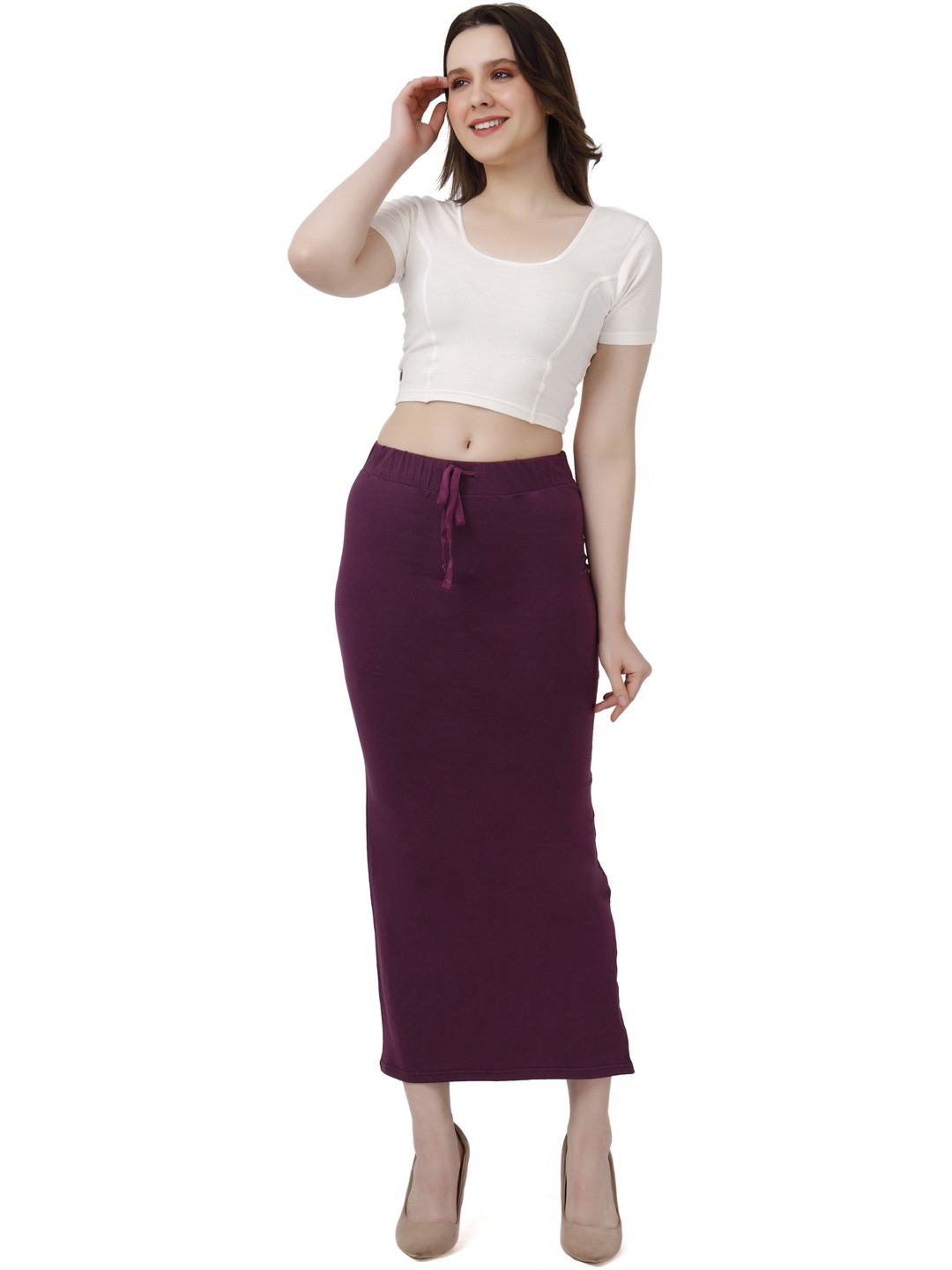FEMULA Women Saree Petticoat Shapewear